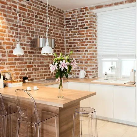 Red Brick Old Town Apartment Warschau Exterior foto